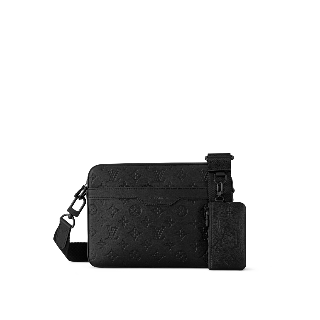 Trio Messenger Monogram Shadow Leather - Luxury Bags - M46602